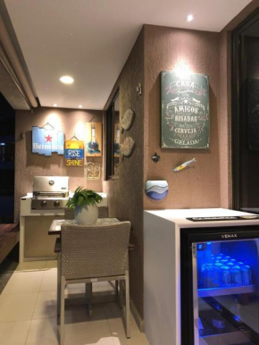 Apartamento Térreo Estiloso com Piscina no Oka Beach